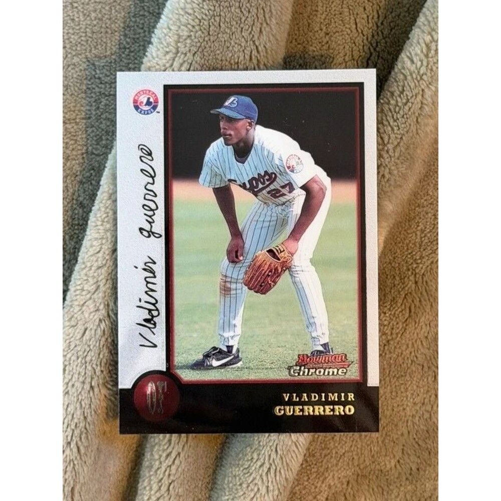 1998 Bowman Chrome Vladimir Guerrero #30 Montreal Expos